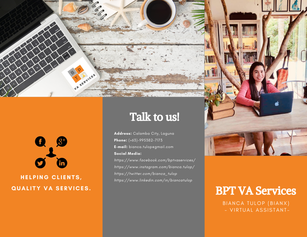 BPT VA Services - Helping clients, quality VA Services